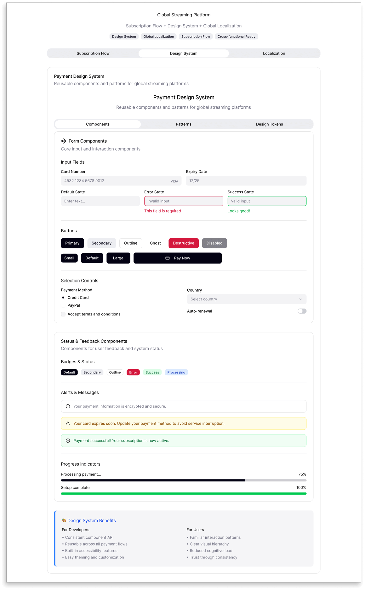 Design System - Components